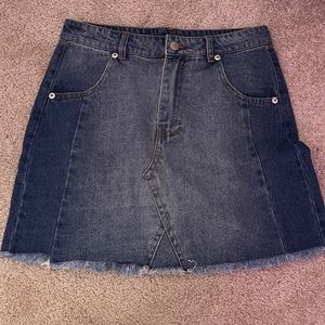 Altar’d State Jean Skirt